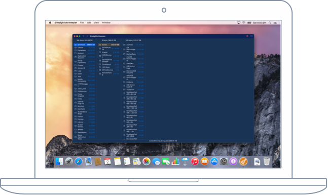SimplyDiskSweeper for macOS